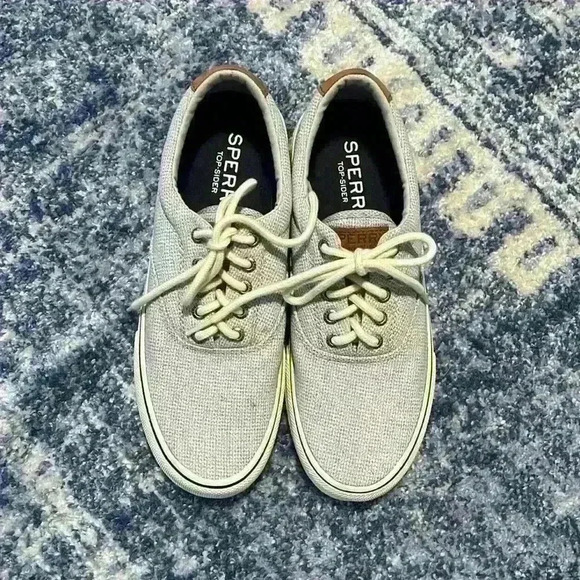 Sperry top-siders light blue sneakers - Picture 1 of 4